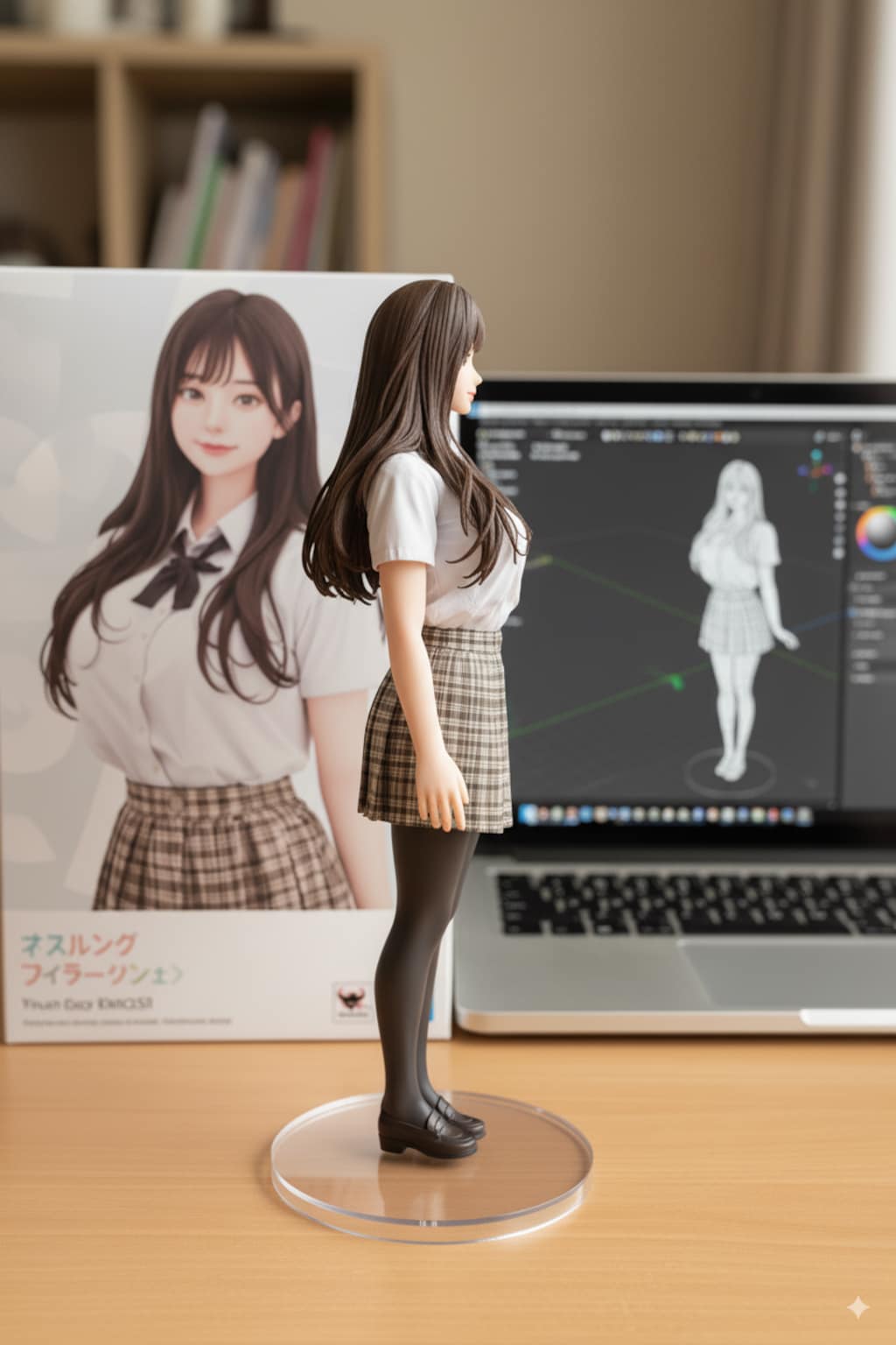 制服フィギュア nano banana