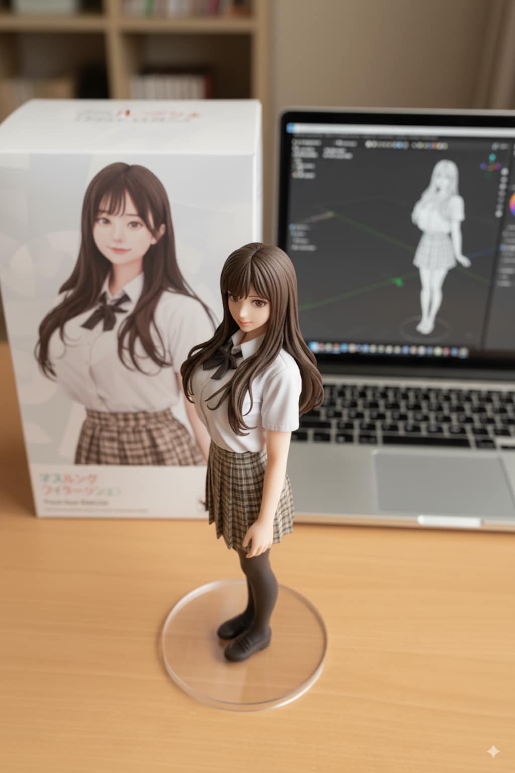 制服フィギュア nano banana