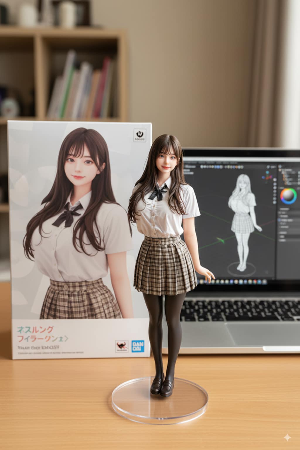 制服フィギュア nano banana