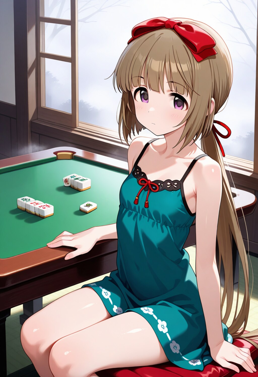 麻雀部に入ったと噂の芳乃