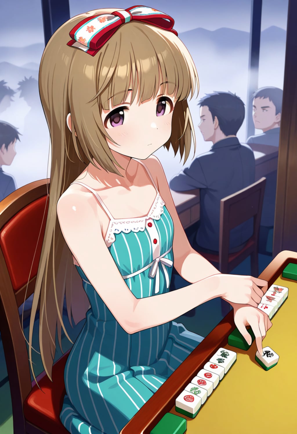 麻雀部に入ったと噂の芳乃