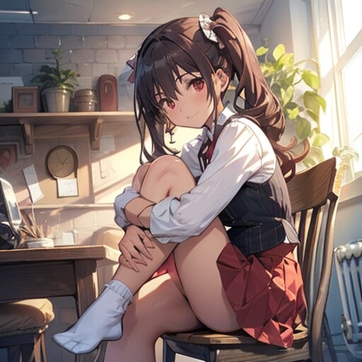 ちちぷい美少女