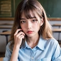ギャルとお勉強 4枚目