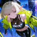 姫カット麻呂眉ぱっつんエルフ 4枚目
