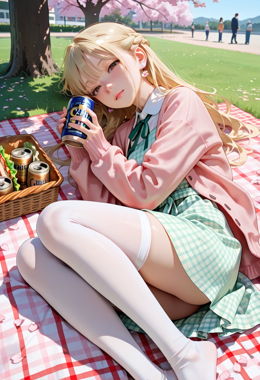 澪奈 Picnic in the park (4)