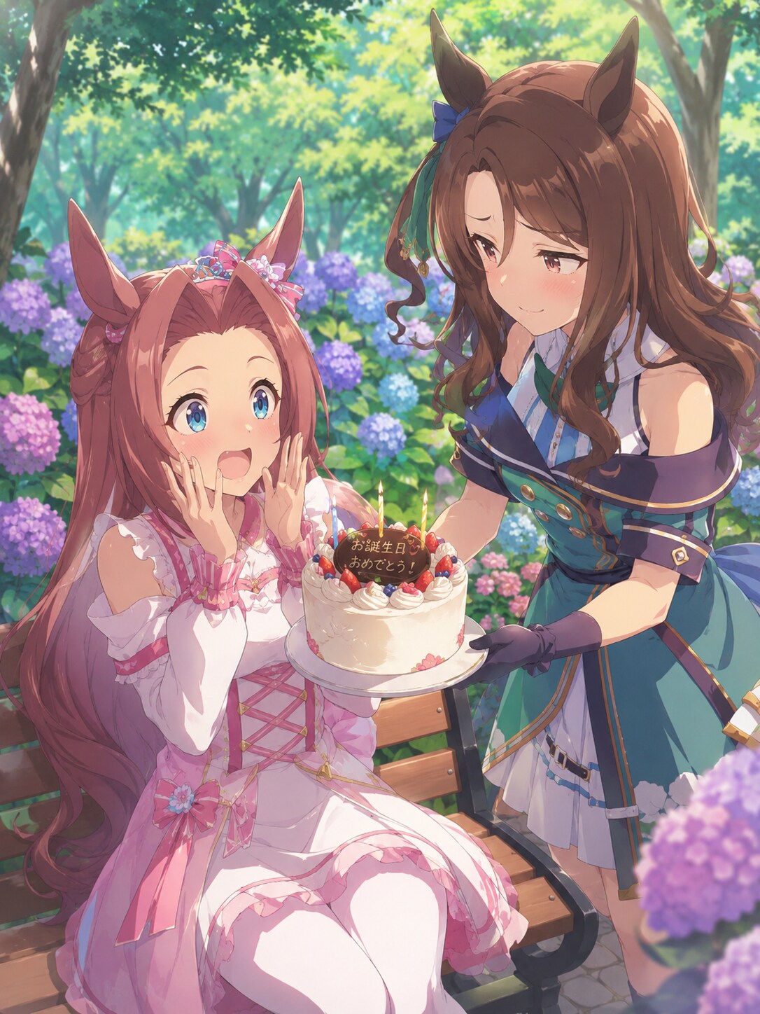 お誕生日のカワカミプリンセス🎂
