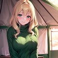 セーターな彼女と冬キャン① 5枚目