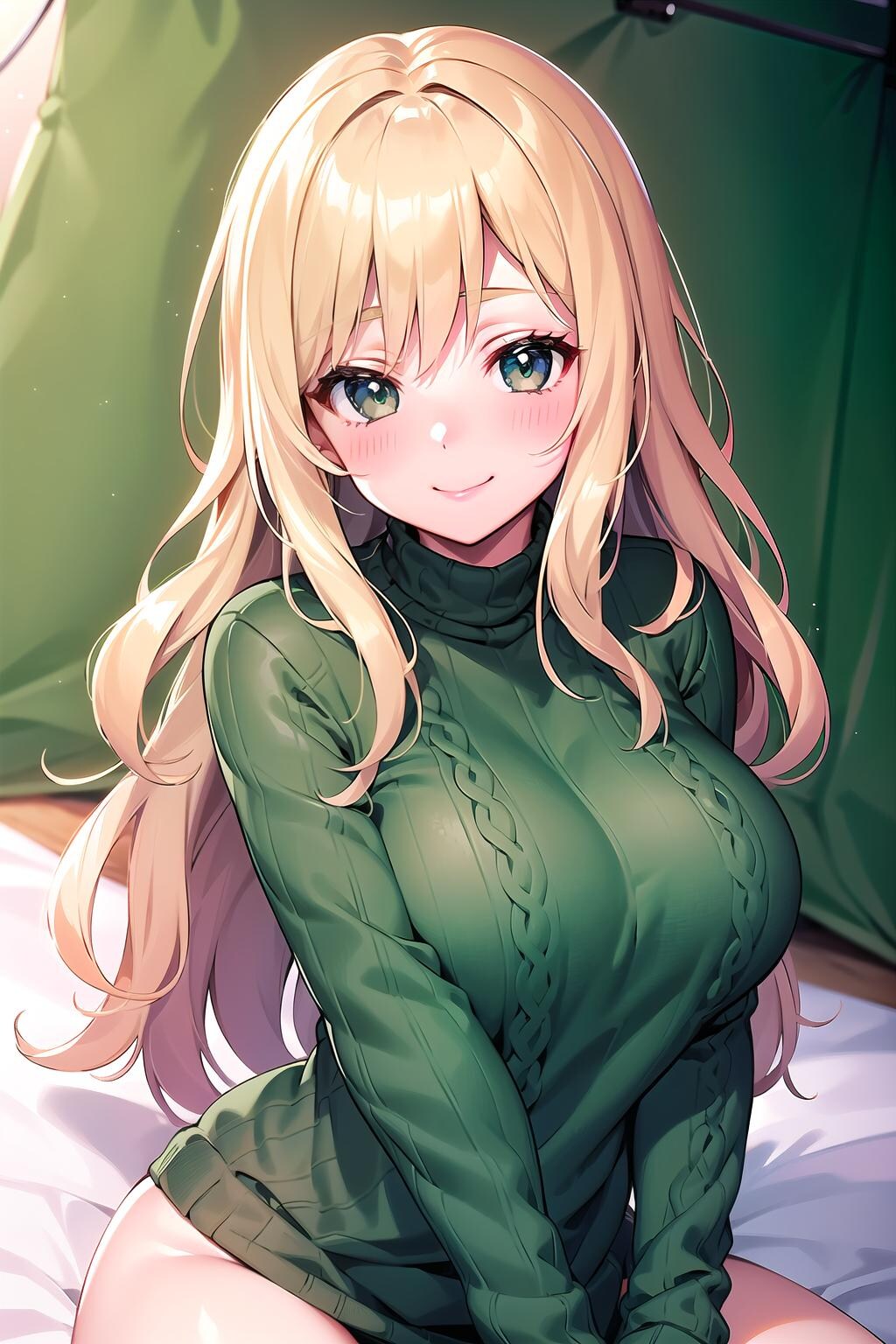 セーターな彼女と冬キャン①