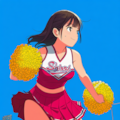 野球部を応援するJKチア 11枚目