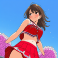 野球部を応援するJKチア 2枚目
