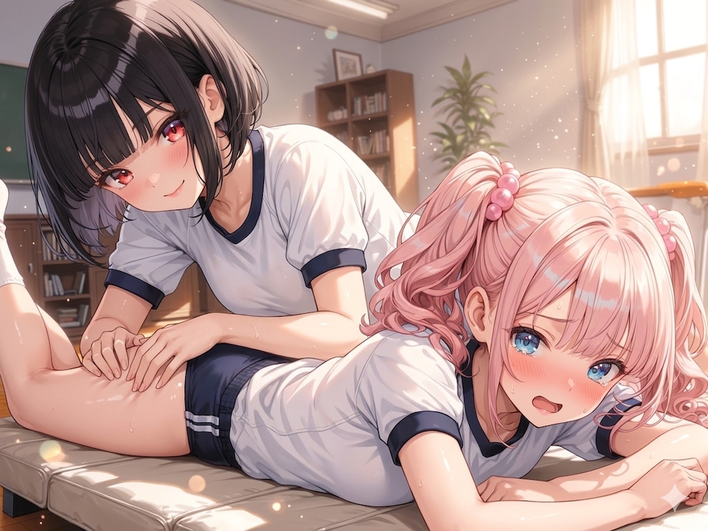 ふくらはぎマッサージ ～カノンとルカ ６ ～