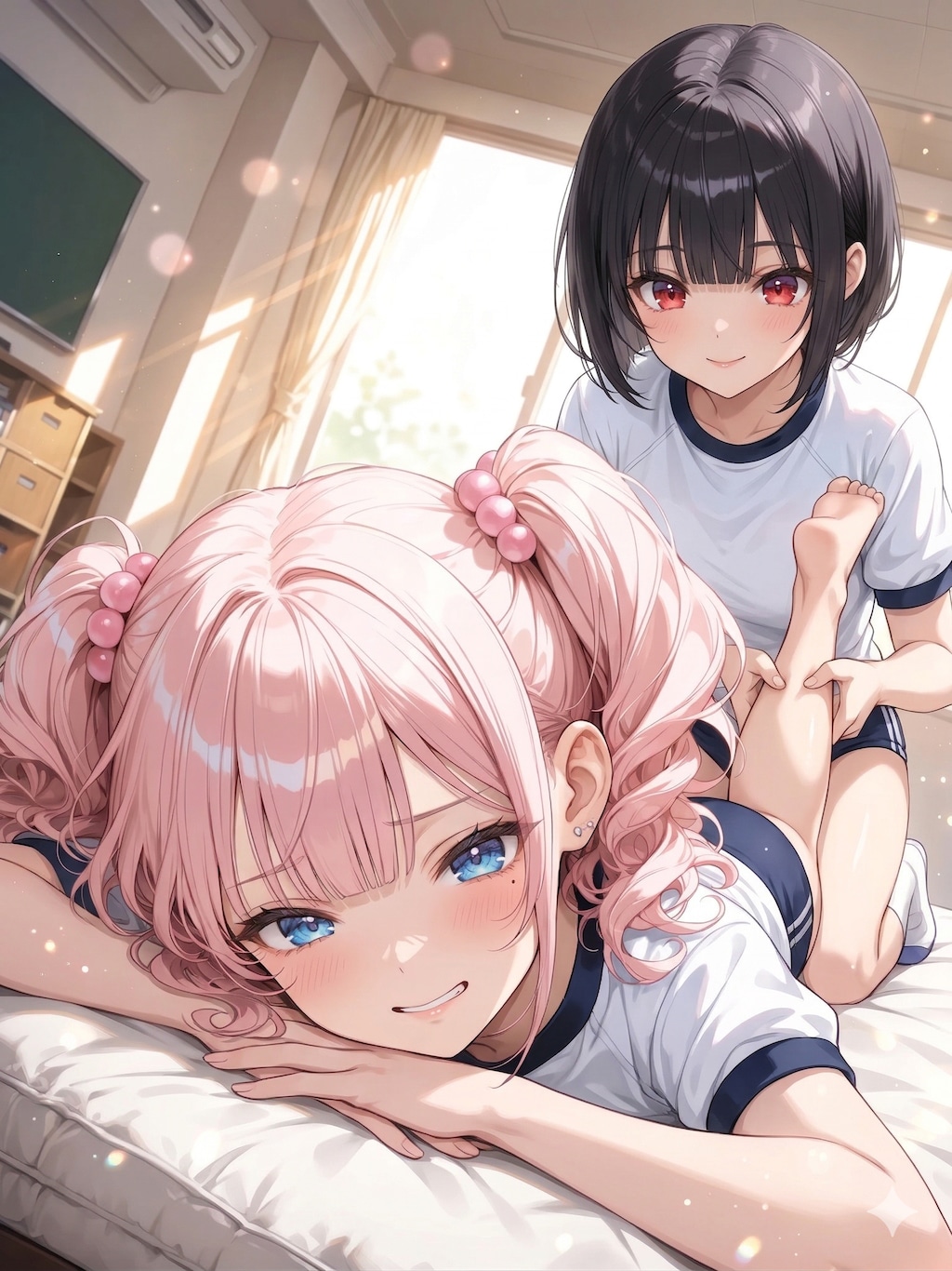 ふくらはぎマッサージ ～カノンとルカ ６ ～