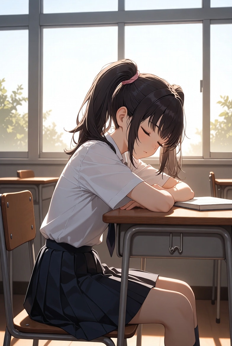 授業の合間のうたた寝