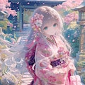 🌸 Whispers of Sakura and Hydrangea  「桜と紫陽花のささやき」 3枚目