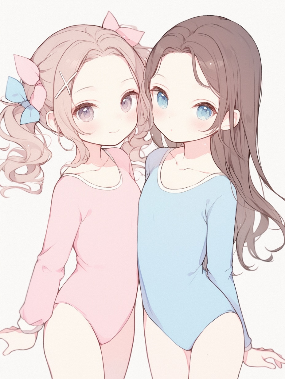 レオタード少女19 | の人気AIイラスト・グラビア