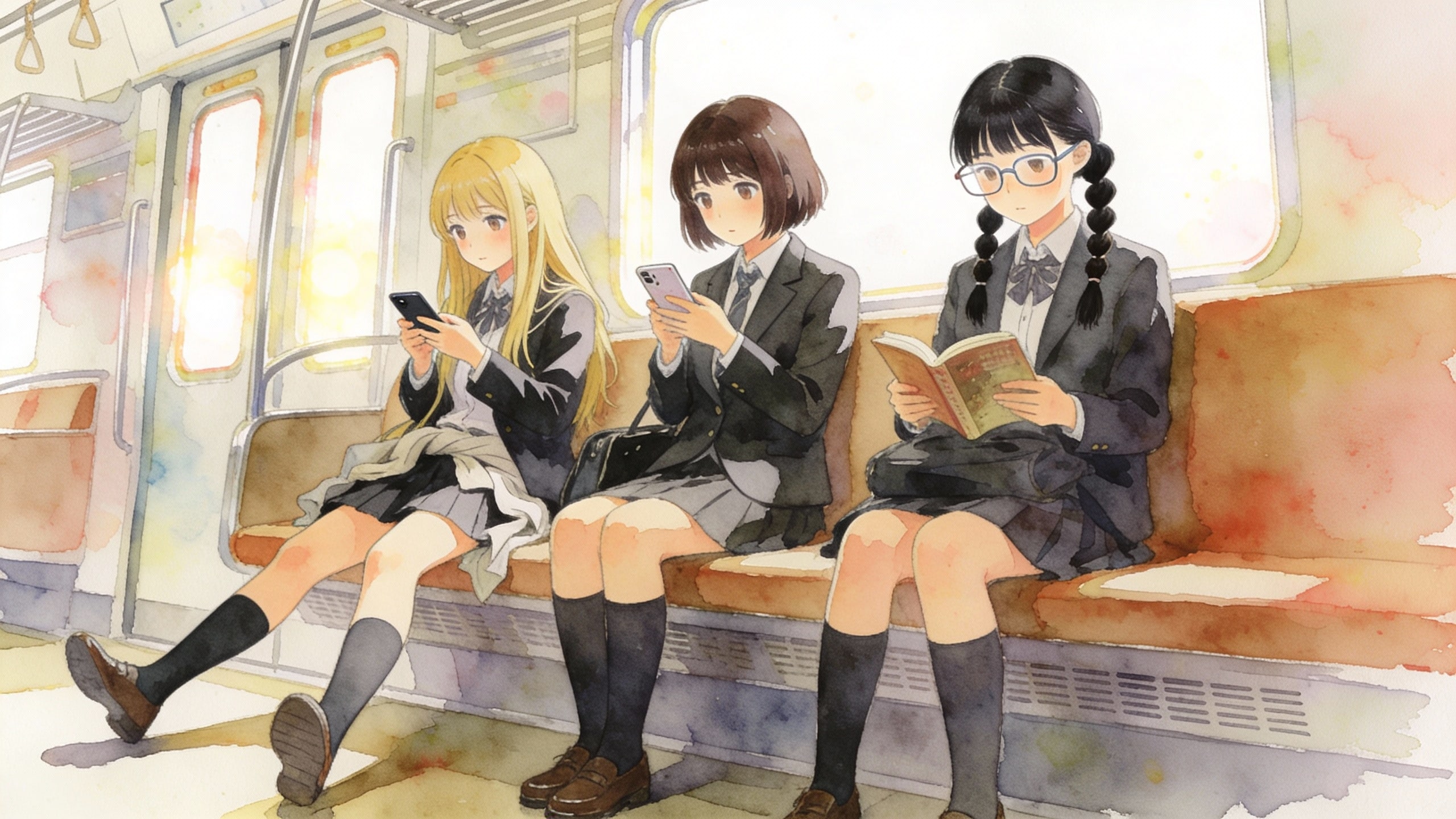 三者三様 | の人気AIイラスト・グラビア