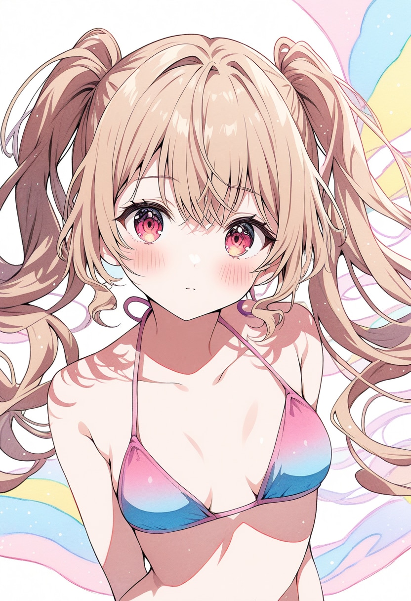 カラフル水着