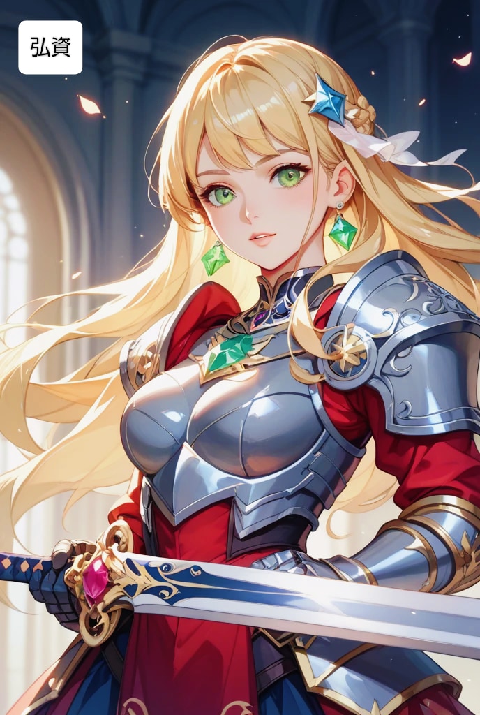 姫騎士フィアナと聖剣アンスウェラー | の人気AIイラスト・グラビア