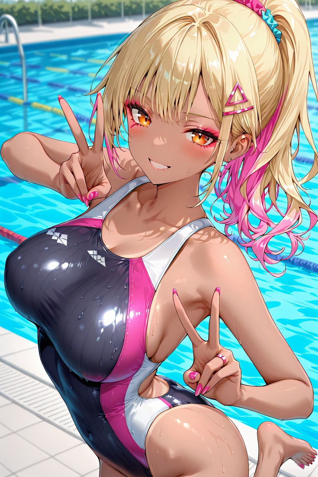 泳がない水泳部員
