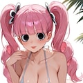 水着のペローナ 3枚目