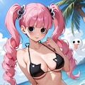 水着のペローナ 2枚目