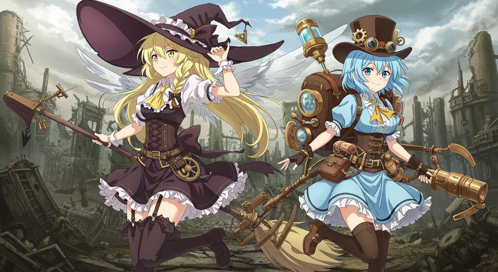 スチームパンク東方キャラ