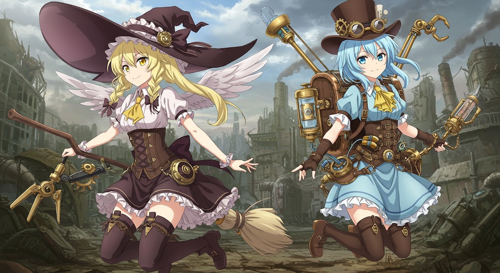 スチームパンク東方キャラ