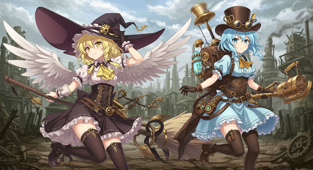 スチームパンク東方キャラ