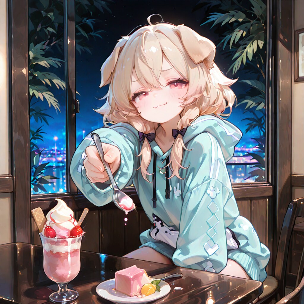 一口だけあげてもいいけど？