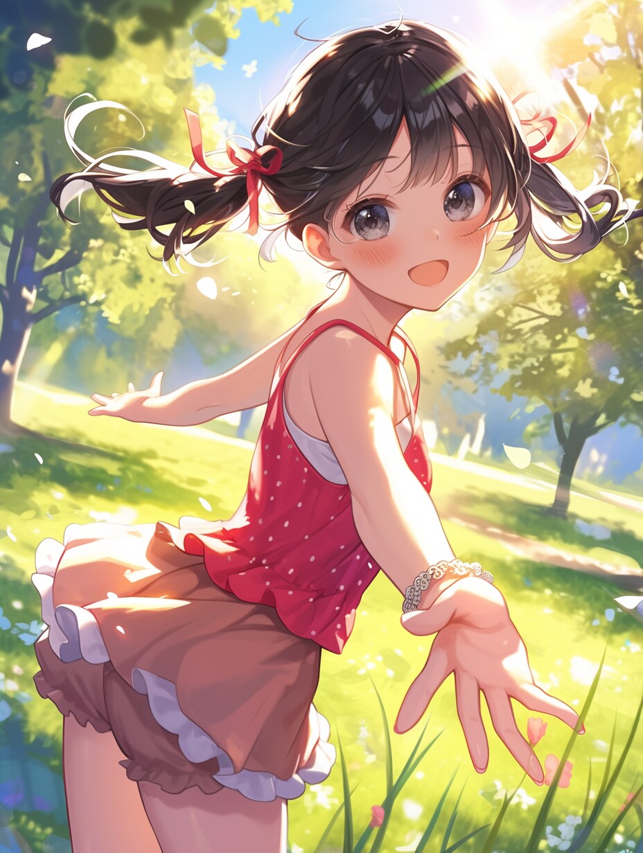 キャミソール女子48 | の人気AIイラスト・グラビア