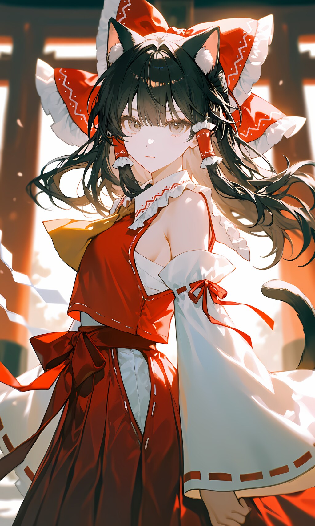 ねこ巫女れいむ