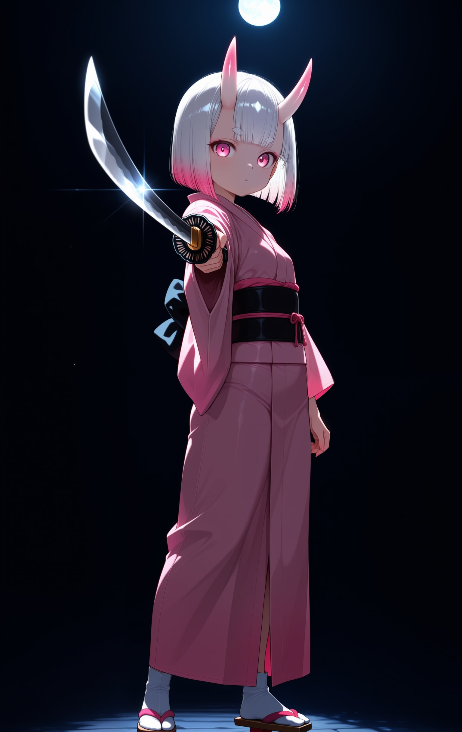 月夜に現る