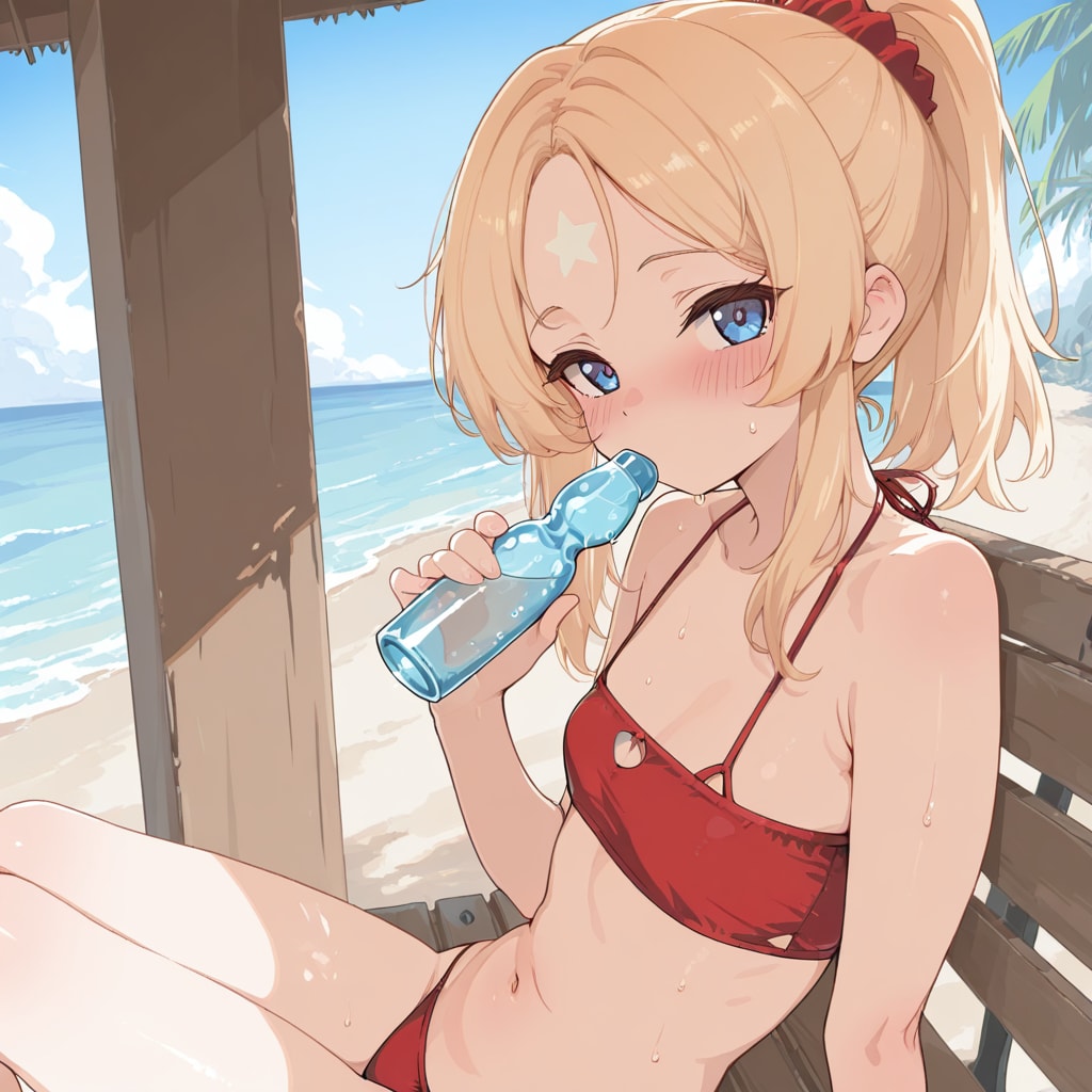 暑いよね〜。