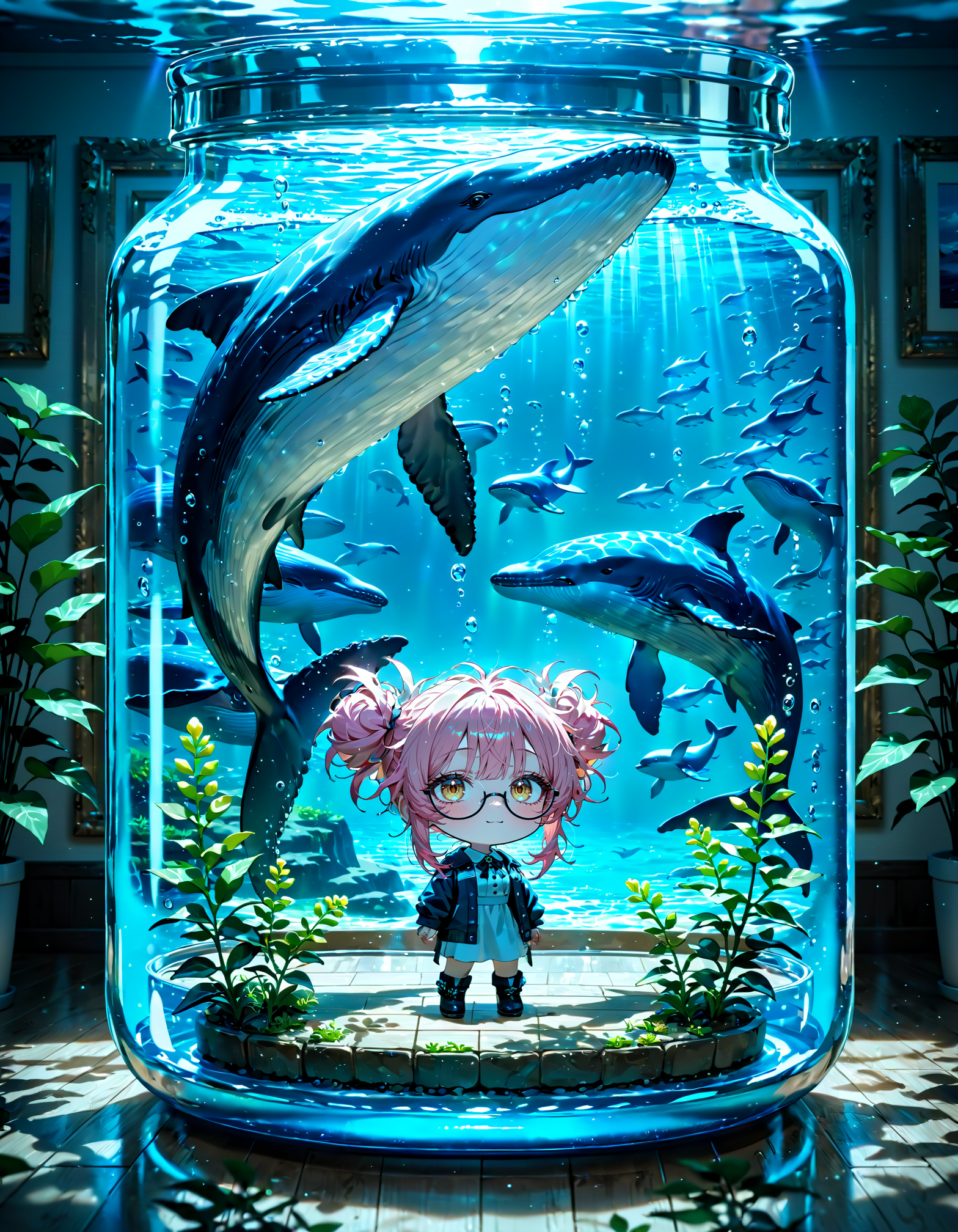 今日は何の日？　世界クジラの日 | の人気AIイラスト・グラビア