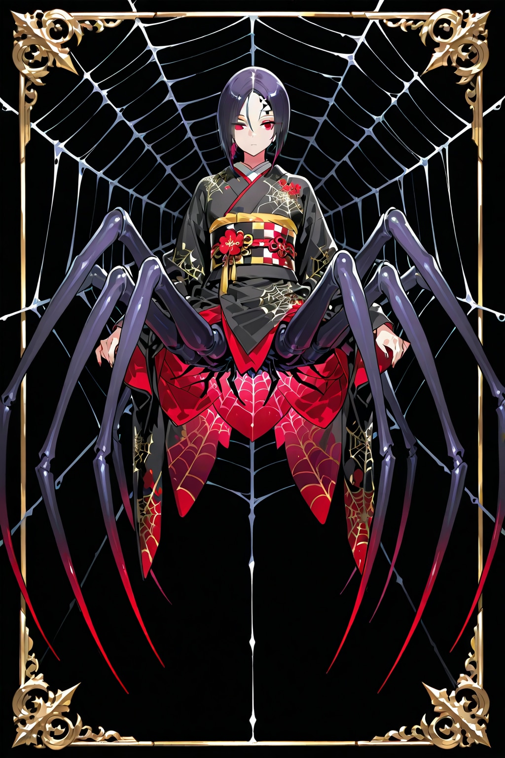 女郎蜘蛛 | chichi-pui(ちちぷい)AIイラスト専用の投稿&生成サイト