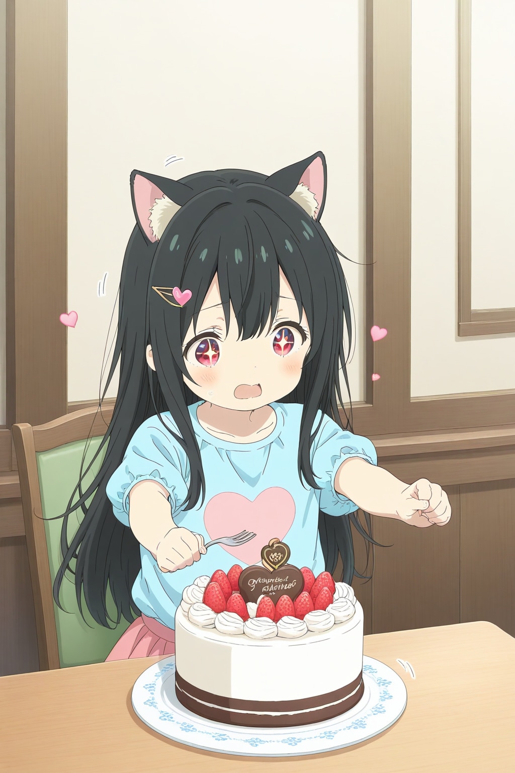 え！ 今日はケーキ食べてもいいの！？