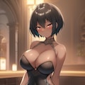 黒ドレス褐色姉妹 8枚目
