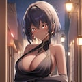 黒ドレス褐色姉妹 9枚目