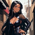 黒ドレス褐色姉妹 5枚目