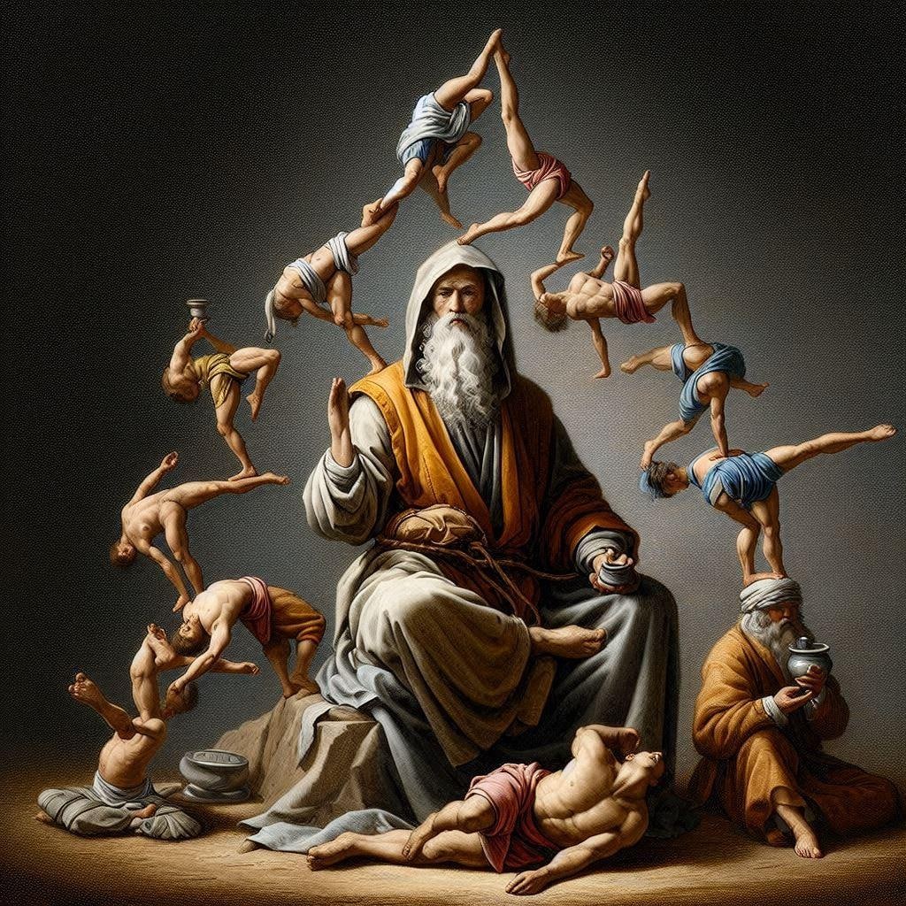 組体操とピラミッドを組み合わせた全く新しい格闘技