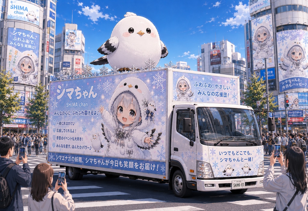 シマエナガ急便です