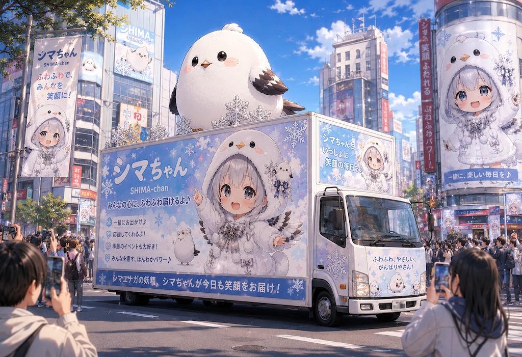 シマエナガ急便です