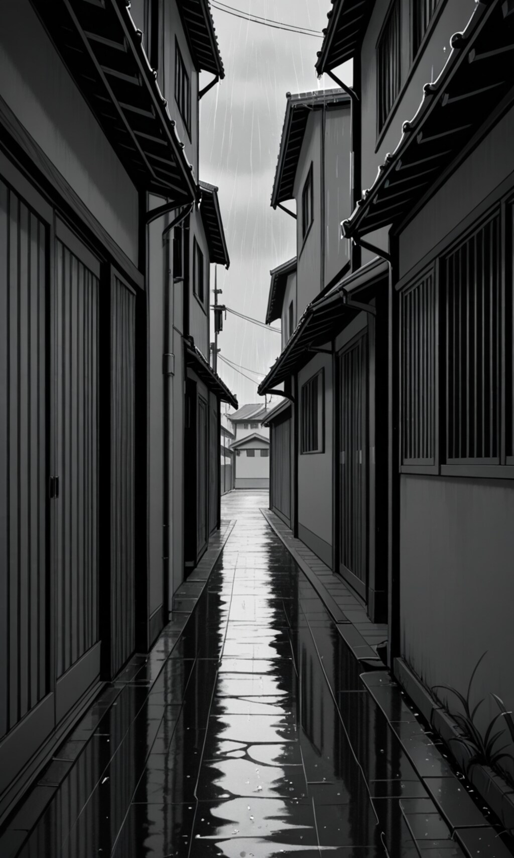 モノクロームの街