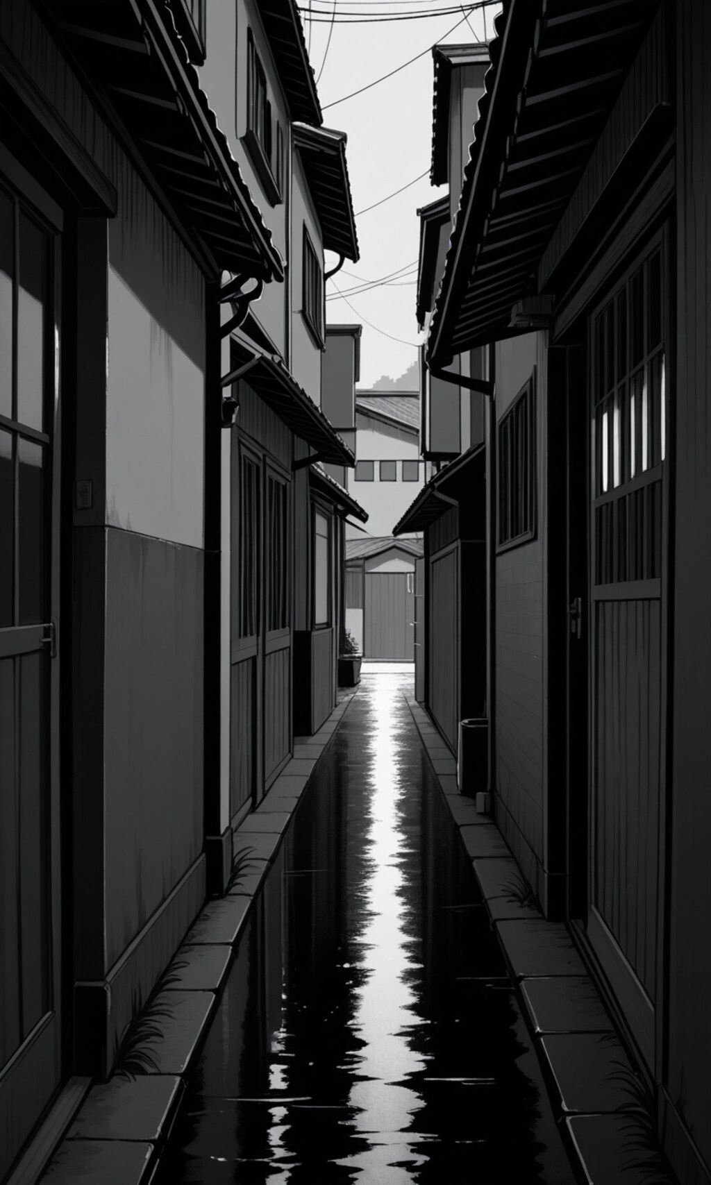 モノクロームの街