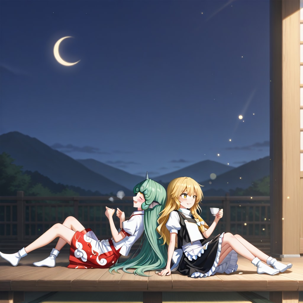 博麗神社の夜咄 第33話 「縁側に灯る、小さな神々の息遣い」