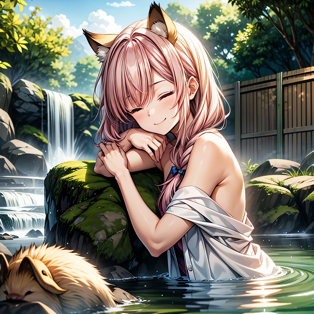 温泉♨️でゆっくりしたいのだ