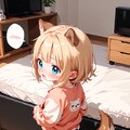 しっぽがとまってくれなくてはずかしくなったわんこ 4枚目