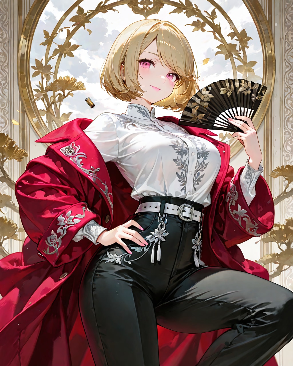 チョハ（ジョージア）✖️扇子（おはよう#202） | の人気AIイラスト・グラビア