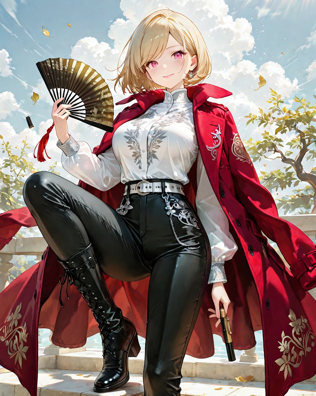 チョハ（ジョージア）✖️扇子（おはよう#202）