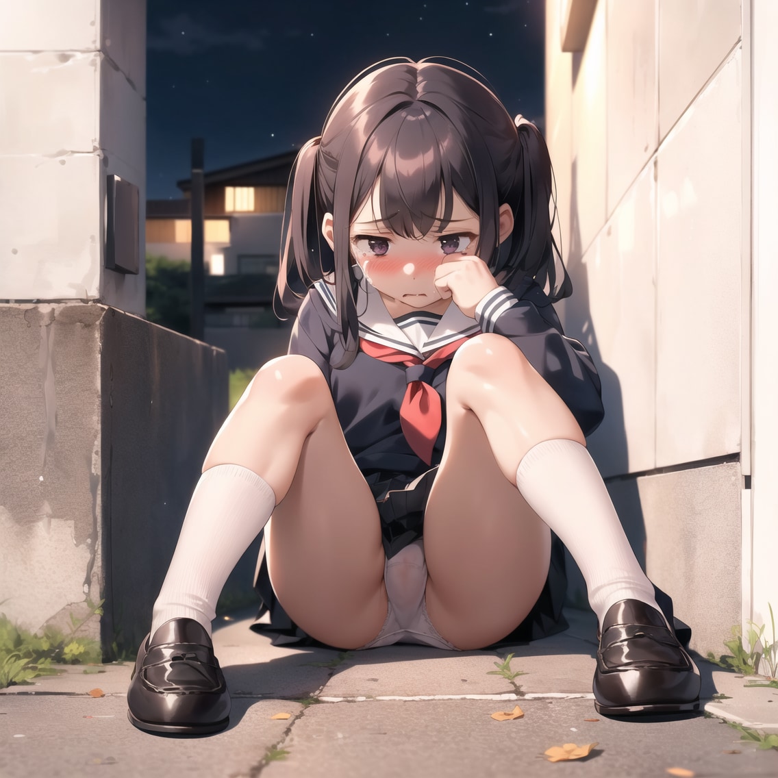 失恋してしまった少女